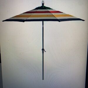 Striped Patio Umbrella